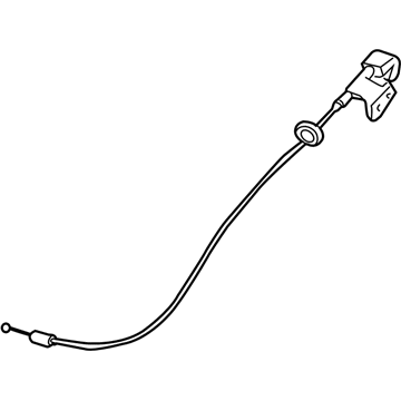 Nissan 65621-ZM70A Cable Hood Lock