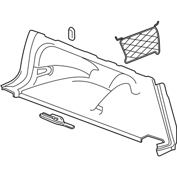GM 39148231 Side Trim Panel