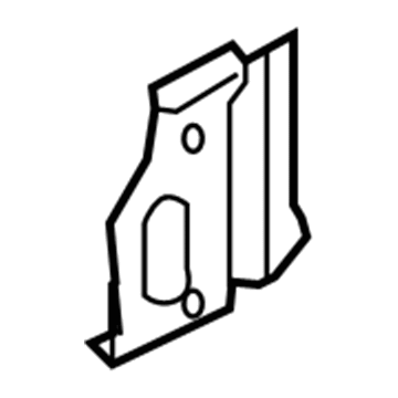 Honda 04606-SNE-C01ZZ Bracket Set, R. FR. Sub-Frame (FR)