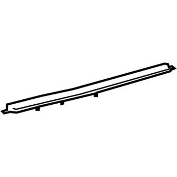 Lexus 57417-35051 Reinforcement, Front Floor Under, RH