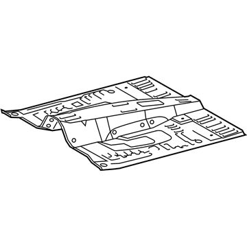 Toyota 58111-35431 Front Floor Pan