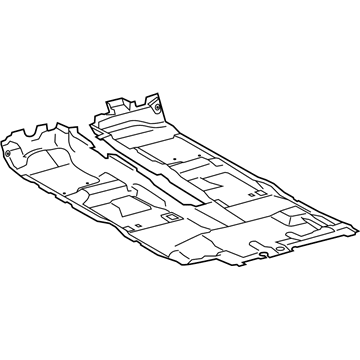 Lexus 58510-60K21-C0 Carpet Assembly, Floor
