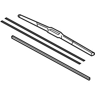 Lexus 85212-53081 Front Wiper Blade, Right
