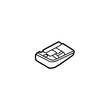 Ford M2DZ-7861748-AB COVER - SEAT TRACK