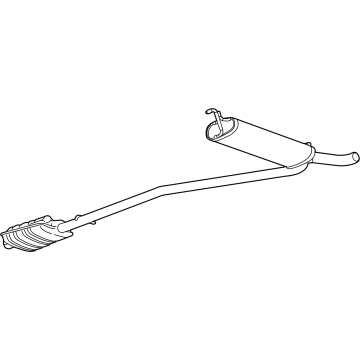 GM 95264844 Muffler & Pipe