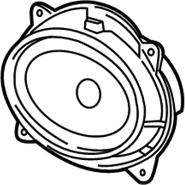 Lexus 86160-0E290 Speaker Assembly, Radio