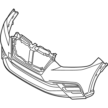 Nissan 62022-5RB0J Front Bumper Cover