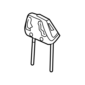 Acura 81146-TJB-A21 FRAME, ADJR HEADREST