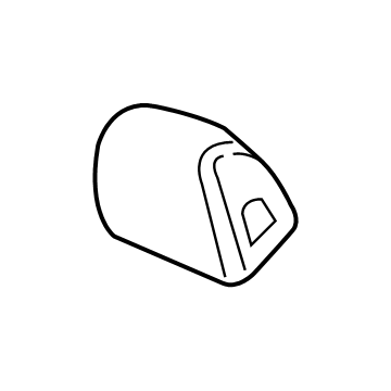 Acura 81147-TJB-A21 Molding, Front Headrest Pad