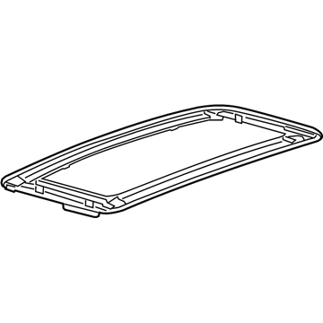 GM 13483908 Sunroof Glass
