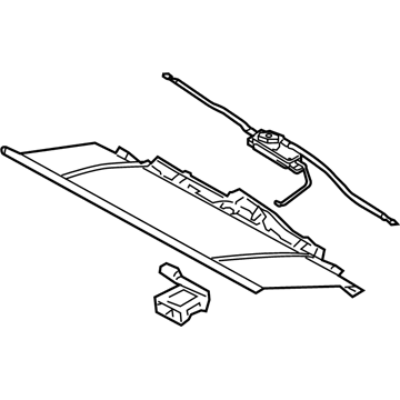 Ford AG1Z-54402A34-D Sunshade