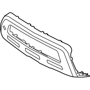 Kia 865112K100 Front Bumper Control Cover Assembly