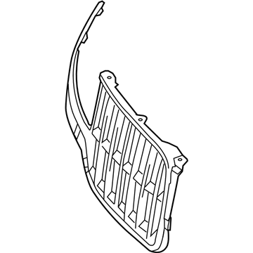 Ford AH6Z-8200-A Grille