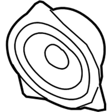 BMW 51-33-7-129-711 Cover, Window Frame, Door Front Left