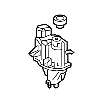 Lexus 16470-31200 Reserve Tank Assembly, R