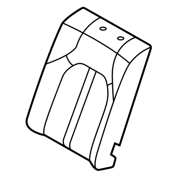 Hyundai 89360-L1500-VSA Covering-RR Seat Back, Lh