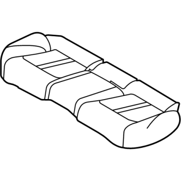 Hyundai 89151-L1020 PAD ASSY-REAR SEAT CUSHION
