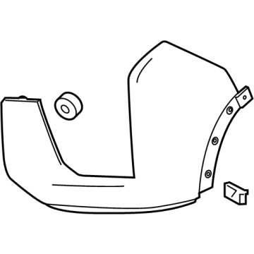GM 84678867 Filler Panel