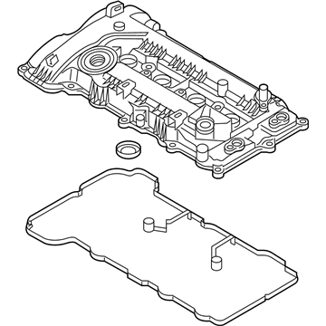 Hyundai 22410-2E700 Cover Assembly-Rocker