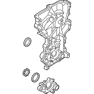 Kia 213502E740 Cover Assembly-Timing Chain