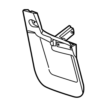 Mopar 1ZP09JXWAA Guard-Rear Wheel Opening
