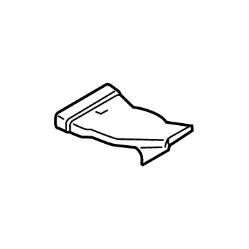 BMW 51-47-7-298-807 Heater Duct, Rear, Left Rear