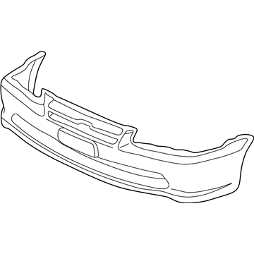 Honda 04711-S82-A91ZZ Face, Front Bumper (Dot)