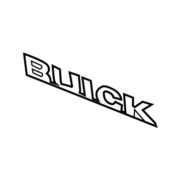 GM 22849015 Nameplate