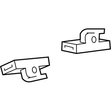 Ford 6C2Z-16310A90-AA Window Molding Retainer