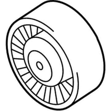 BMW 11-28-7-615-130 Belt Idler Lower Pulley