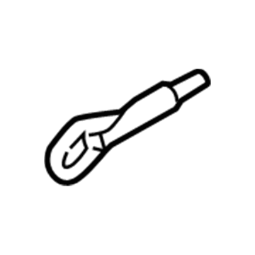 Nissan 51112-AL50A Hook - Towing, Front