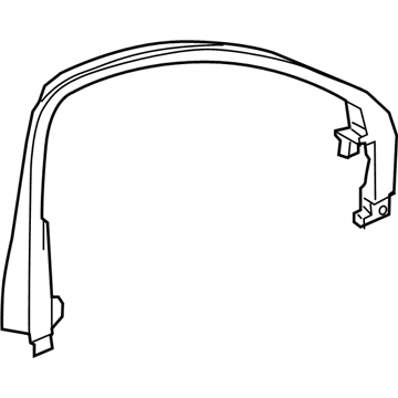 GM 84641174 MOLDING ASM-FRT S/D WDO GARN