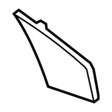 Acura 84434-STK-A01ZB Lid, Right Rear Combination Maintenance (Medium Gray)