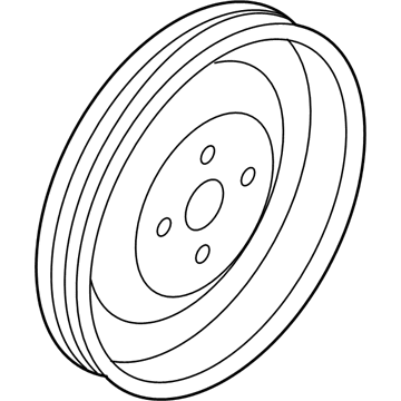 Hyundai 25221-21204 Pulley-Coolant Pump
