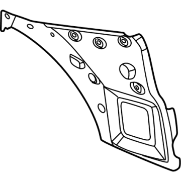 Nissan G8118-5MPMA EXTENSION-REAR FENDER, RH