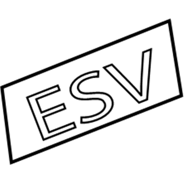 GM 15102283 Nameplate