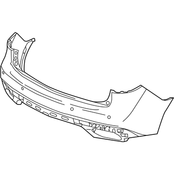 Acura 04715-TZ5-A80ZZ Face, Rear (Dot)