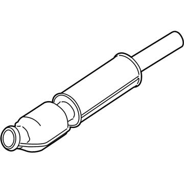 BMW 18-30-8-669-107 Catalytic Converter Front