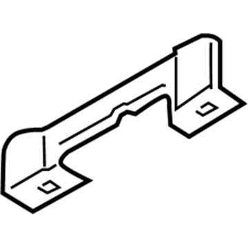 BMW 41-21-7-168-977 Bracket, Side Panel, Bottom Left