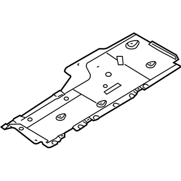 BMW 51-75-7-059-392 Underside Panelling, Right