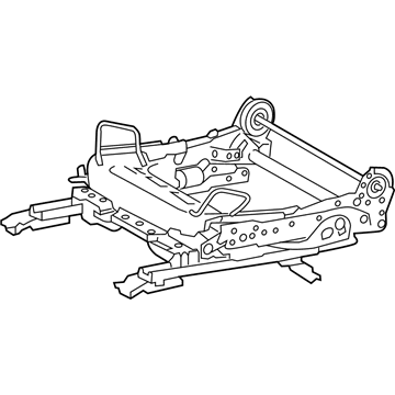 Lexus 72010-24260 ADJUSTER Assembly, Front Seat