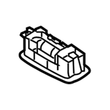Hyundai 92890-2S000-MCH Vanity Lamp Assembly, Right