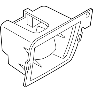 Nissan B6981-1A30A Bracket-Rear Fog Lamp