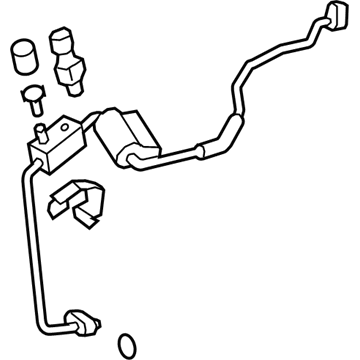 Toyota 88710-0C820 Tube Assembly