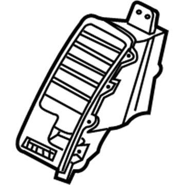 Nissan 68751-CD00A VENTILATOR Assembly-Center, L