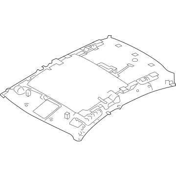 Nissan 73911-6CJ0A Headlining Assy