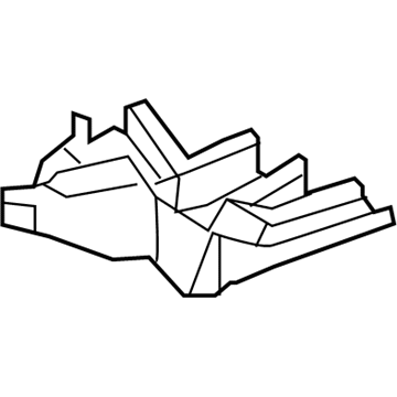 Nissan G5170-1GR0A Extension-Front Side Member, RH