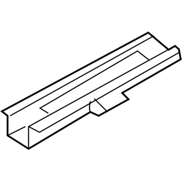 Nissan 75180-1AA0A Extension-Front Side Member, Center RH