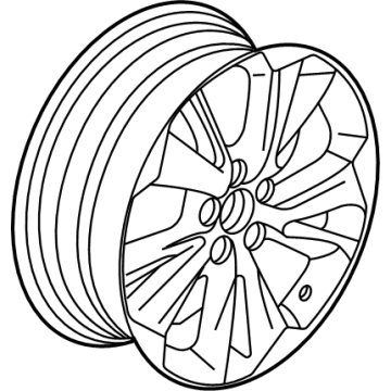Honda 42700-THR-A41 W-WHEEL (19X7) (1/2J)