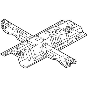 Hyundai 65130-H9000 Reinforcement Assembly-Center Floor